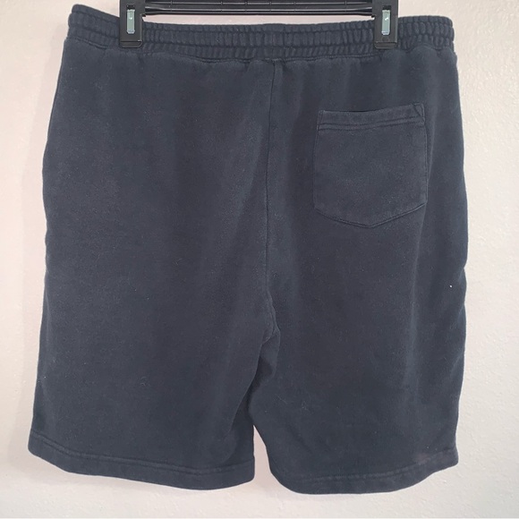 Key Street black shorts Moto Ichiban Black Sweat Shorts size large - Picture 4 of 4